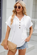 Hooded Short Sleeve T-Shirt